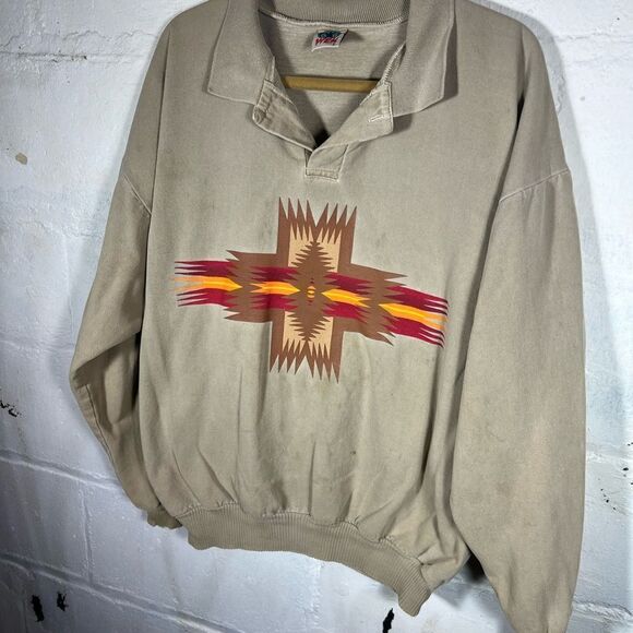 Vintage Aztec Sweatshirt - Picture 4 of 12
